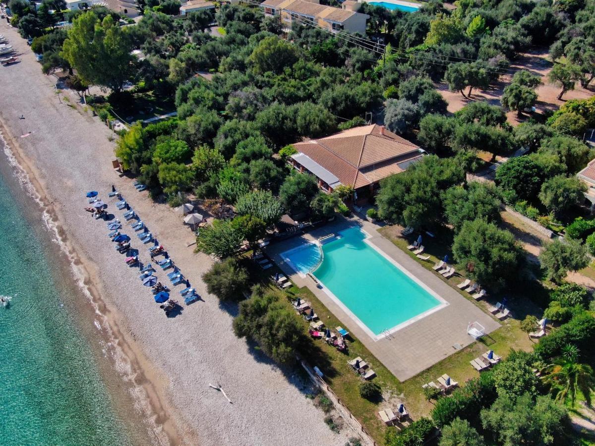 شقة Pebbles And Sea At Barbati With Shared Pool المظهر الخارجي الصورة